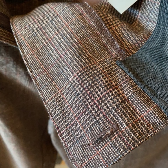 Ann Taylor Loft brown plaid pants - Picture 6 of 6